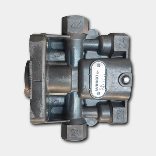 WABCO Four Circuit Protection Valve 9347140100 Quadruple Protection Valve For MAN DAF Truck and Bus