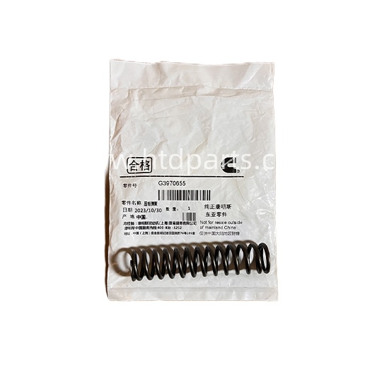 Cummins Compressed Spring G3970655 for Engine Part